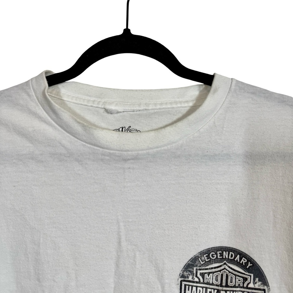 Harley-Davidson Biker Built Black Hills Rapid City, SD Eagle Muscle Tee Tank Y2K - Picture 4 of 6